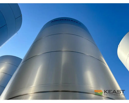 Meridian 1235 Stainless Steel Tank - 29,760 Gallon Capacity Ideal for Liquid Fertilizer and Chemicals Smoothwall Bins