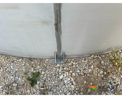 Meridian 1235 Stainless Steel Tank - 29,760 Gallon Capacity Ideal for Liquid Fertilizer and Chemicals Smoothwall Bins