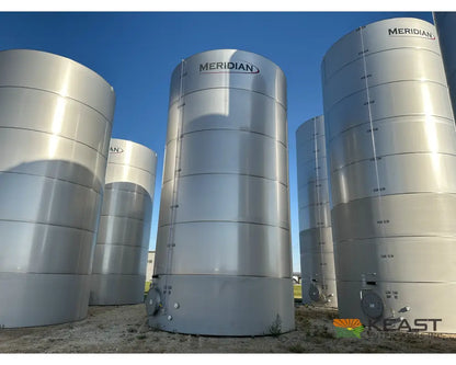 Meridian 1235 Stainless Steel Tank - 29,760 Gallon Capacity Ideal for Liquid Fertilizer and Chemicals Smoothwall Bins