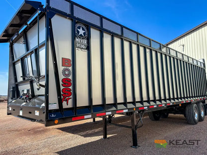 Meyer 9136RT Chainfloor Forage Trailer - Rear Unload Stainless Steel Sides Forage Trailers