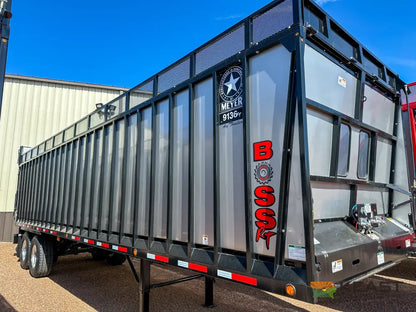 Meyer 9136RT Chainfloor Forage Trailer - Rear Unload Stainless Steel Sides Forage Trailers