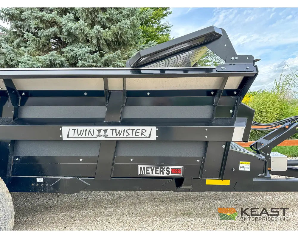 Meyers VB235 Manure Spreader - 235 Cu Ft Capacity Struck Poly Box Manure Spreaders