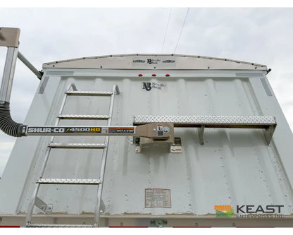 Neville 38.5’ Aluminum Hopper Bottom Grain Trailer Electric Tarp Grain Trailers