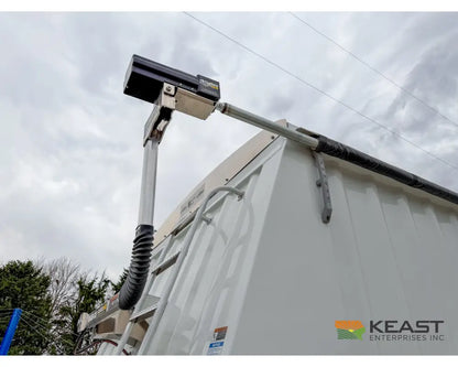 Neville 38.5’ Aluminum Hopper Bottom Grain Trailer Electric Tarp Grain Trailers