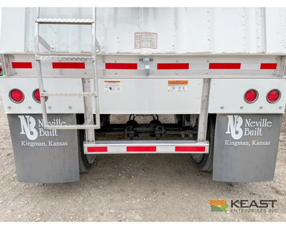 Neville 38.5’ Aluminum Hopper Bottom Grain Trailer Electric Tarp Grain Trailers