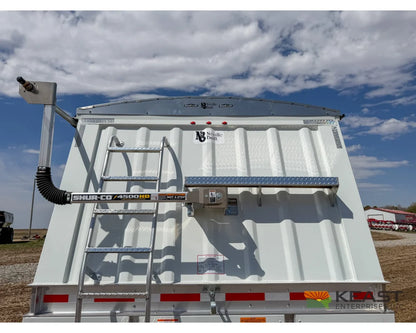Neville 40’ Aluminum Hopper Bottom Grain Trailer Electric Tarp - Grain Trailers