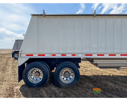 Neville 40’ Aluminum Hopper Bottom Grain Trailer Electric Tarp - Grain Trailers