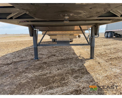 Neville 40’ Aluminum Hopper Bottom Grain Trailer Electric Tarp - Grain Trailers