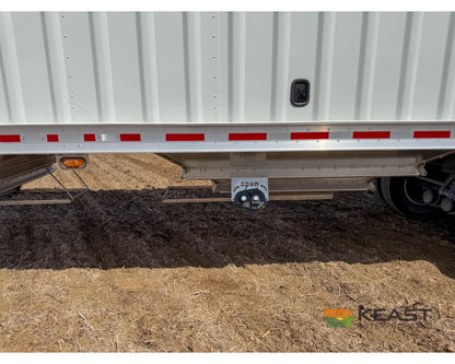 Neville 40’ Aluminum Hopper Bottom Grain Trailer Electric Tarp - Grain Trailers