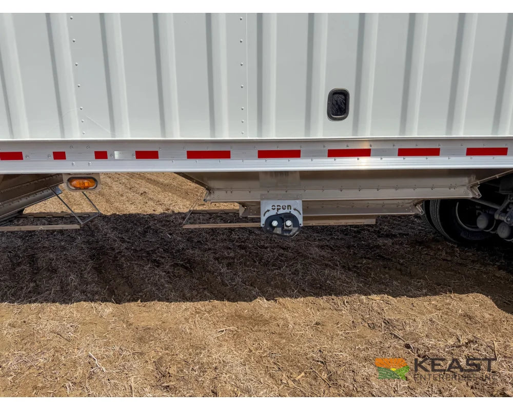 Neville 40’ Aluminum Hopper Bottom Grain Trailer Electric Tarp - Grain Trailers