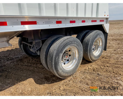 Neville 40’ Aluminum Hopper Bottom Grain Trailer Electric Tarp - Grain Trailers