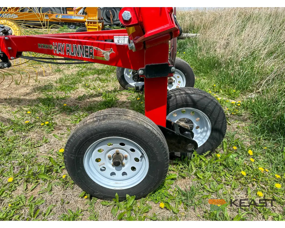 Ogden RCR8A 8 Wheel Carted Rake Walking Tandems Hydraulic Dual Kicker Wheels Hay Rakes