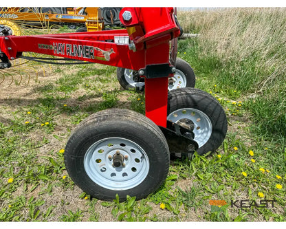 Ogden RCR8A 8 Wheel Carted Rake Walking Tandems Hydraulic Dual Kicker Wheels Hay Rakes