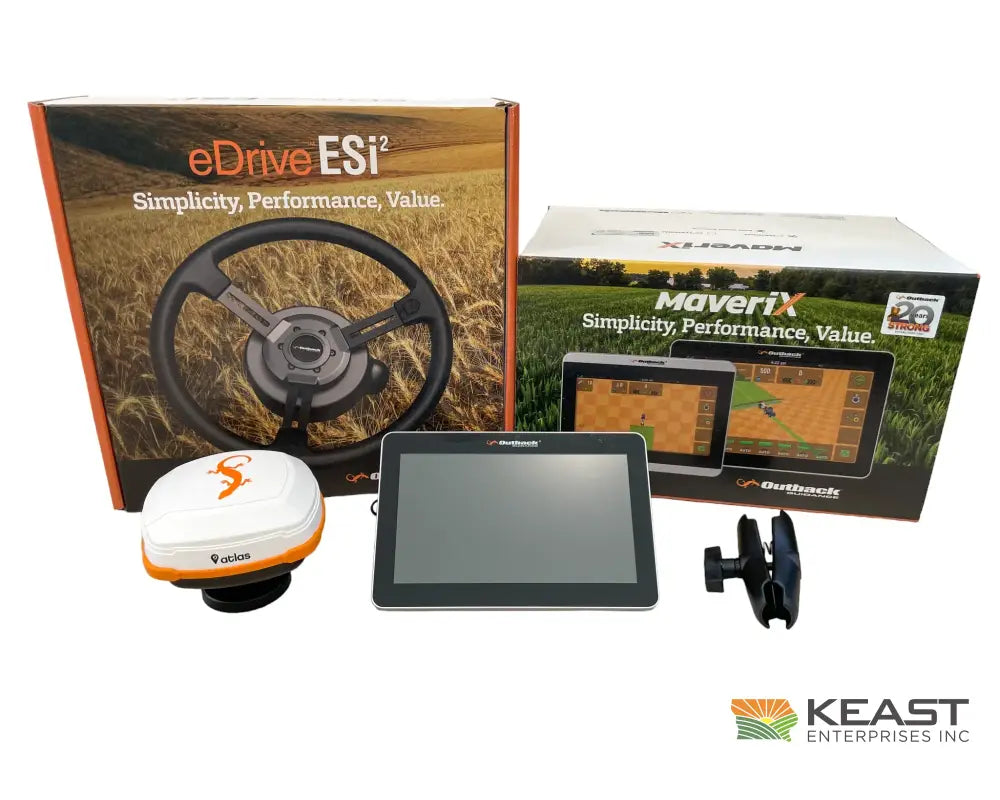 Outback Guidance MaveriX Autosteer ESi2 Package with Install Kit 10’’ Touchscreen Display Precision Ag Systems