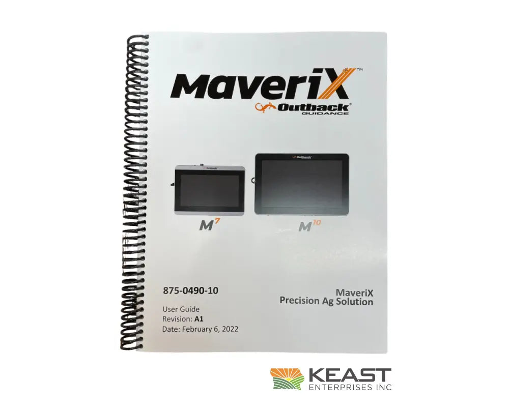 Outback Guidance MaveriX Terminal and A631 Smart Antenna Guidance Kit Precision Ag Systems
