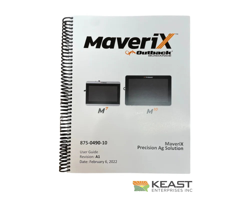 Outback Guidance MaveriX Terminal and A631 Smart Antenna Guidance Kit Precision Ag Systems
