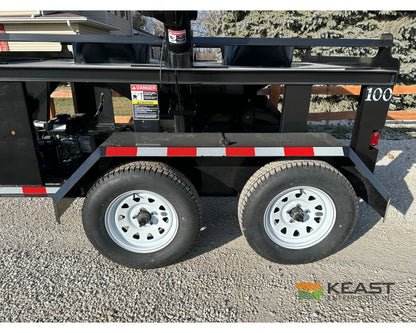 Patriot 100 2-Box Seed Tender - Electric Start Honda Engine Wired Controls Poly Cup Auger Seed Tenders
