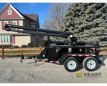 Patriot 100 2-Box Seed Tender - Electric Start Honda Engine Wired Controls Poly Cup Auger Seed Tenders