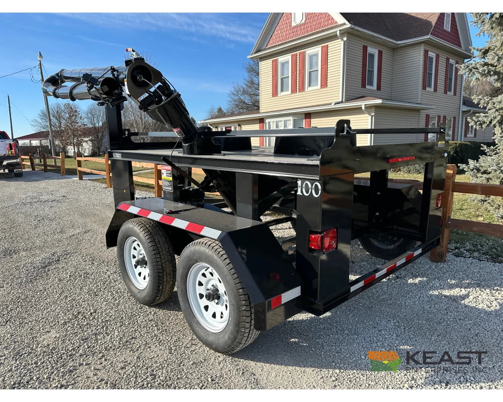 Patriot 100 2-Box Seed Tender - Electric Start Honda Engine Wired Controls Poly Cup Auger Seed Tenders