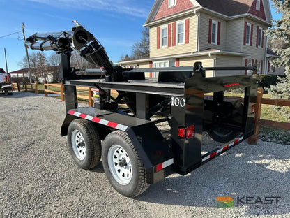 Patriot 100 2-Box Seed Tender - Electric Start Honda Engine Wired Controls Poly Cup Auger Seed Tenders