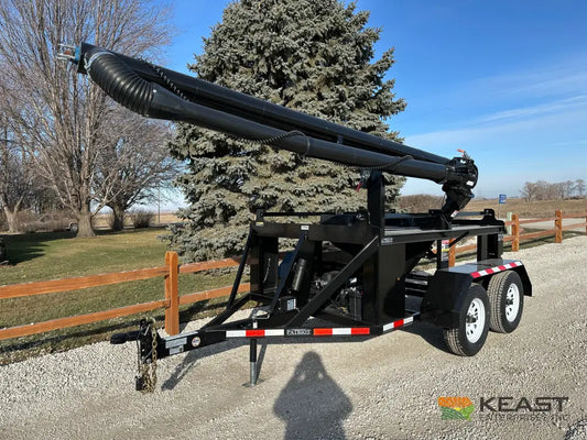 Patriot 100 2-Box Seed Tender - Electric Start Honda Engine Wired Controls Poly Cup Auger Seed Tenders