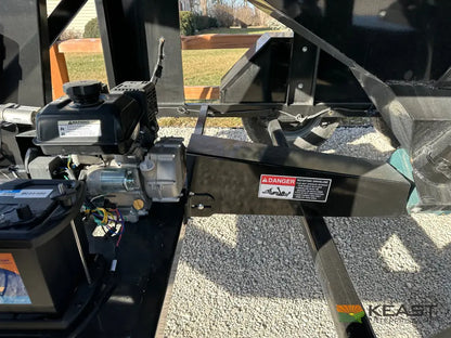Patriot 100 2-Box Seed Tender - Electric Start Honda Engine Wired Controls Poly Cup Auger Seed Tenders