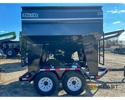 Patriot 220 Bulk Seed Tender - Electric Start Honda Engine Wireless Controls Poly Cup Auger Seed Tenders