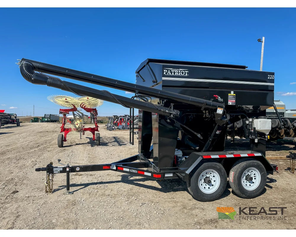 Patriot 220 Bulk Seed Tender - Electric Start Honda Engine Wireless Controls Poly Cup Auger Seed Tenders