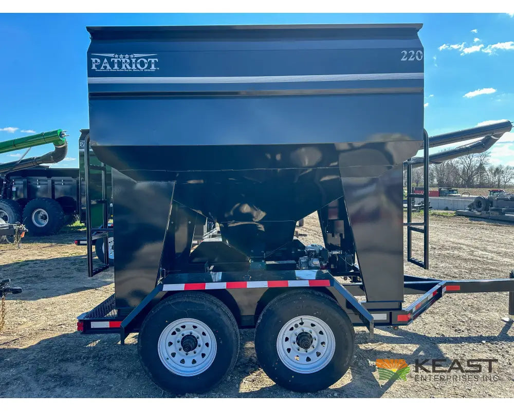 Patriot 220 Bulk Seed Tender - Electric Start Honda Engine Wireless Controls Poly Cup Auger Seed Tenders
