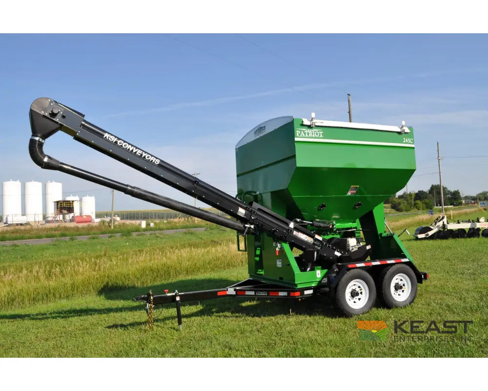 Patriot 245C Bulk Seed Tender Intercomp Scales Electric Start Honda Engine Wireless Controls Seed Tenders