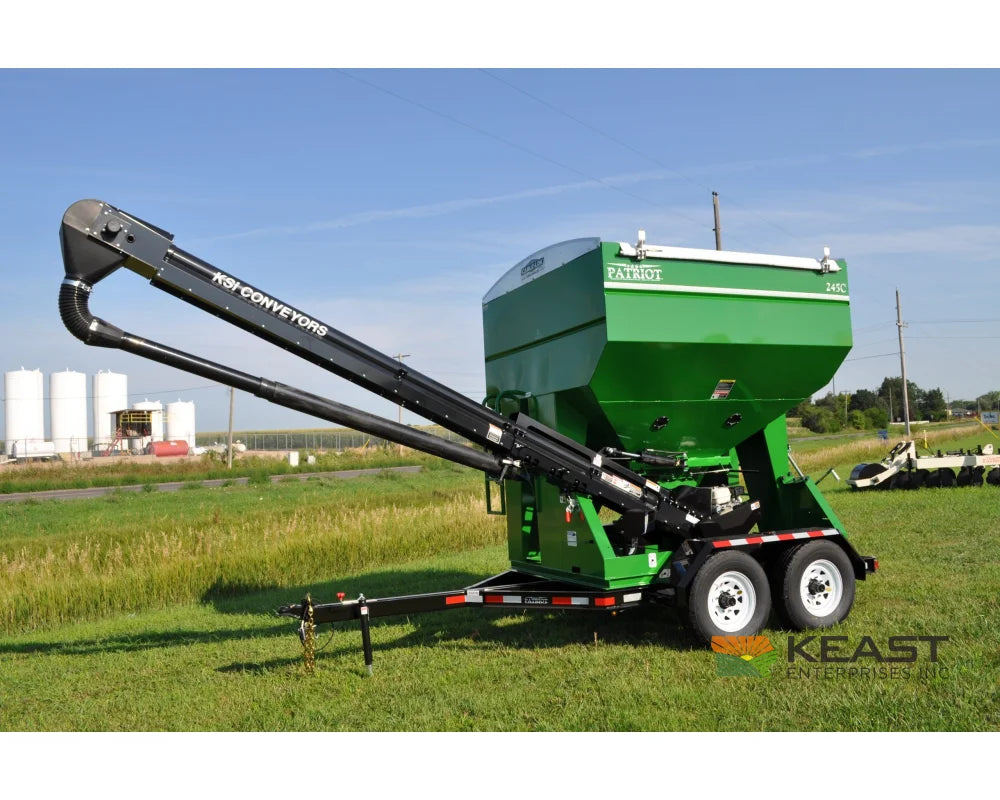 Patriot 245C Bulk Seed Tender Intercomp Scales Electric Start Honda Engine Wireless Controls Seed Tenders