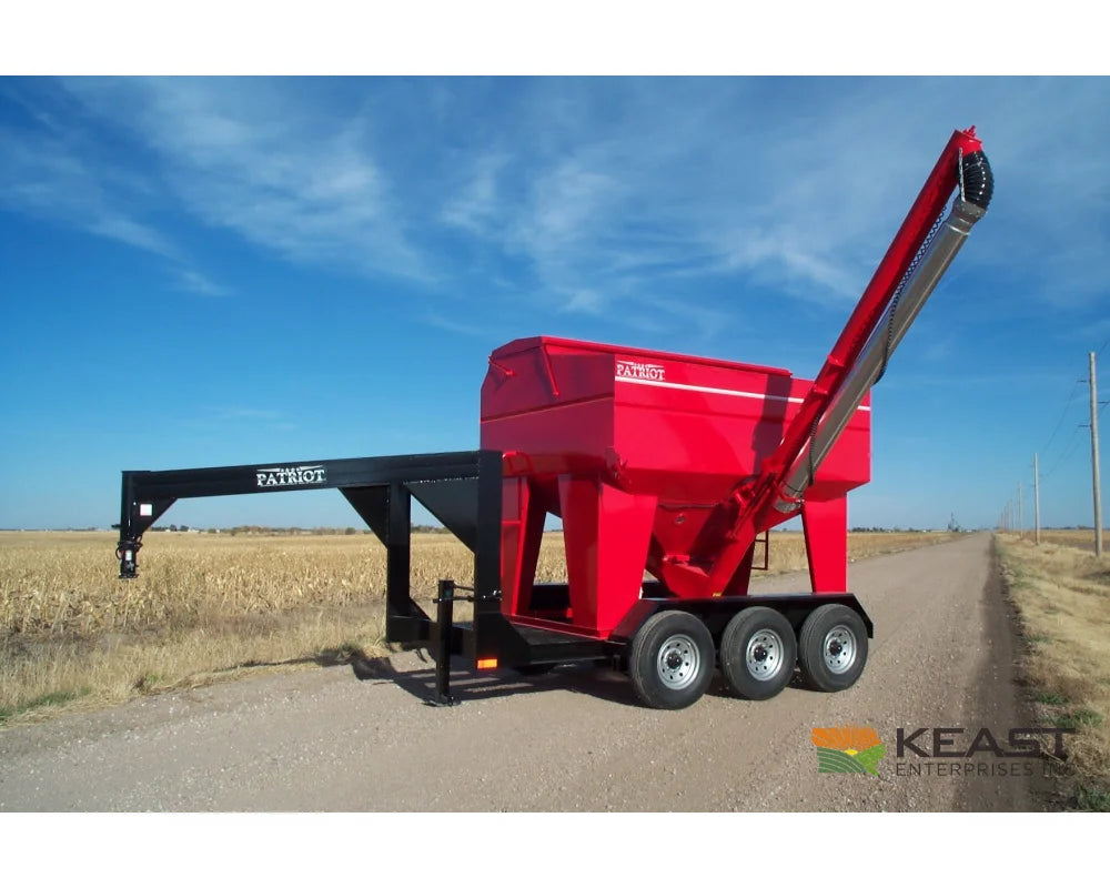 Patriot 330 Bulk Seed Tender Electric Start Honda 7’’ Poly Auger - Seed Tenders