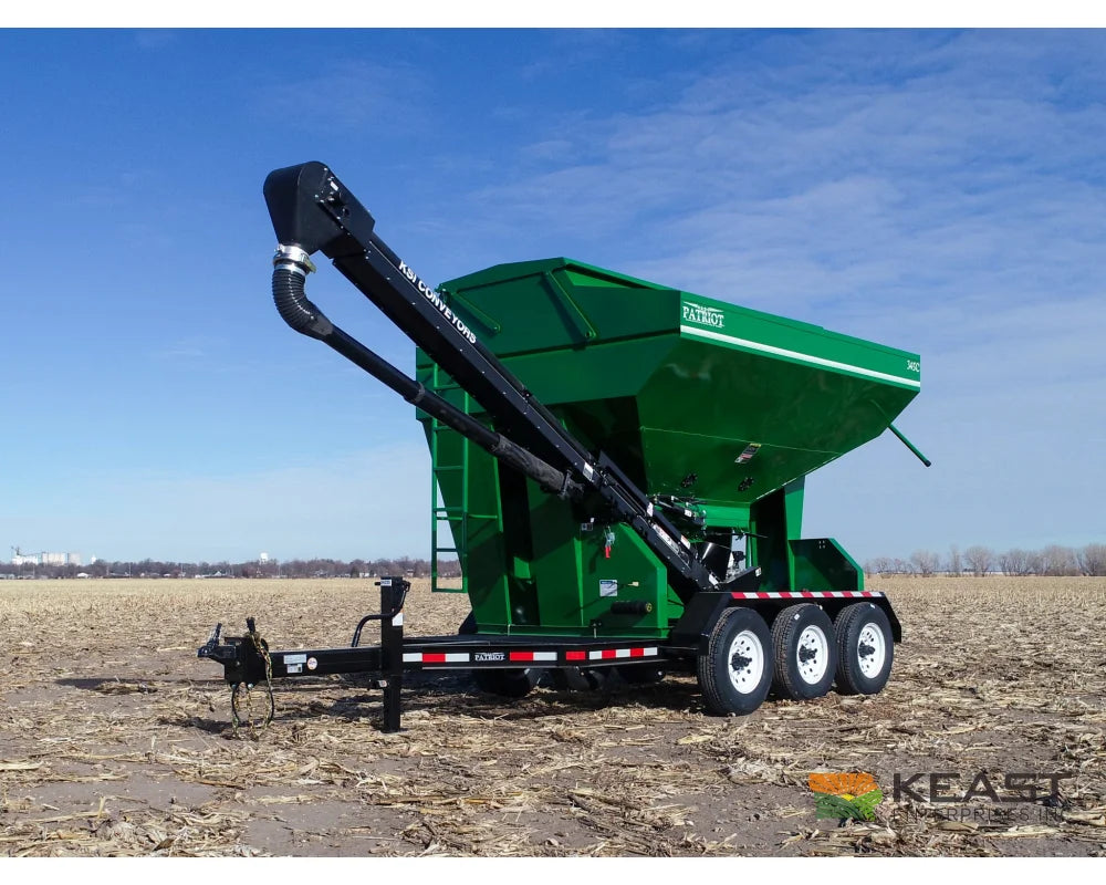 Patriot 345C Bulk Seed Tender KSI Conveyor Electric Start Honda - Seed Tenders