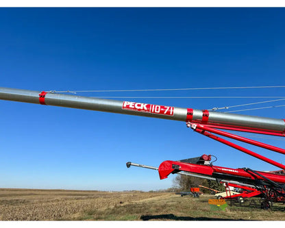Peck 1070 Auger 10’’ x 71’ Manual Swingaway Augers