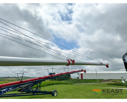 Peck 12102 Auger 12’’ x 102’ Electric Swingaway & Winch - Augers