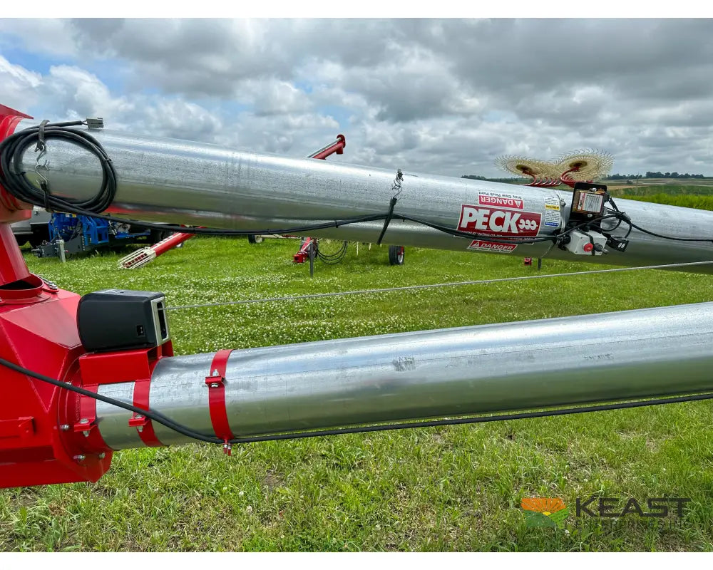 Peck 12102 Auger 12’’ x 102’ Electric Swingaway & Winch - Augers