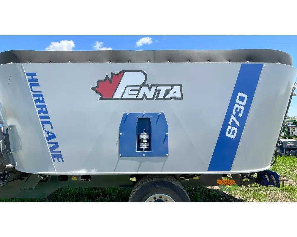 Penta 6730 Feed Wagon 640 Cu Ft Capacity 3’ Conveyor EZ2800 Scale Feed Wagons