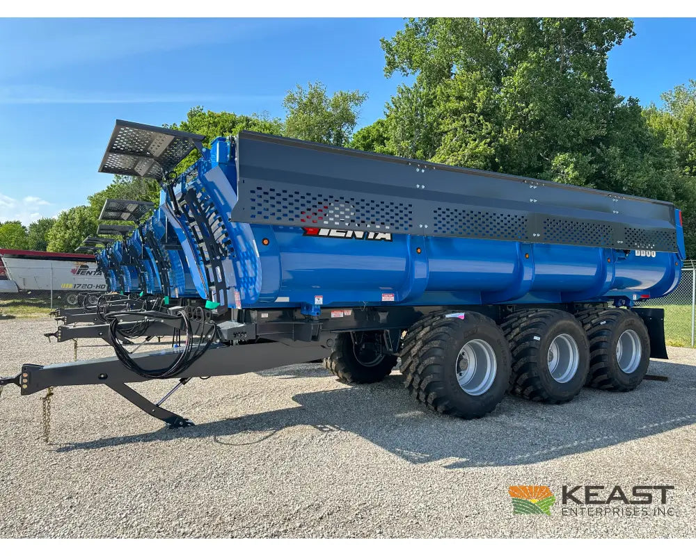 Penta DB50 Dump Trailer 1850 Cu Ft 1485 Bushel Tridem Axle Hyd Tailgate Dump Trailers