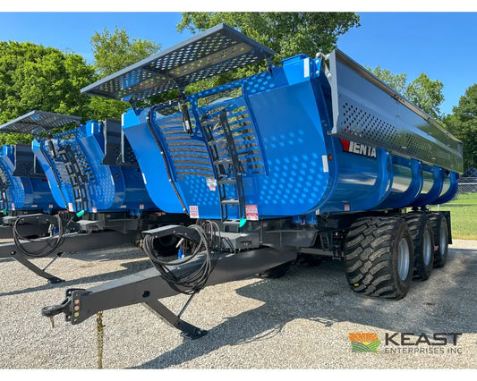 Penta DB60 Dump Trailer 2050 Cu Ft 1640 Bushel Tridem Axle Hyd Tailgate - Dump Trailers