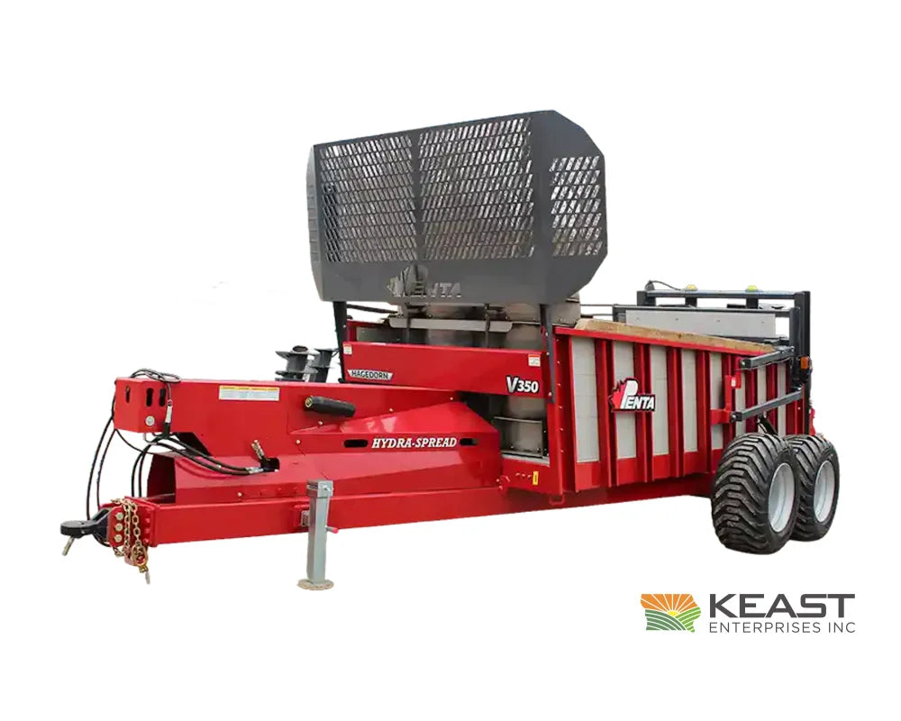 Hagedorn V 350 Manure Spreader 375 Cu Ft Heaped Capacity - Manure Spreaders