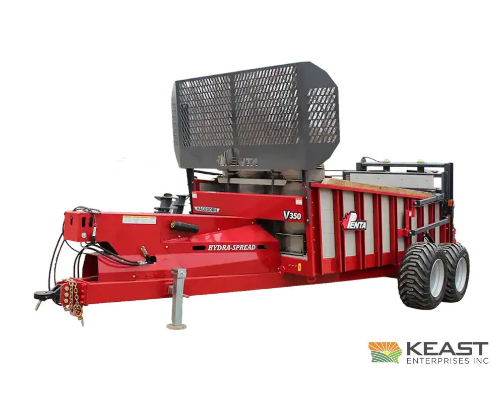 Hagedorn V 350 Manure Spreader 375 Cu Ft Heaped Capacity - Manure Spreaders