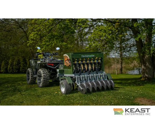 PH Outdoors FaunaMaster 105 Seeder - 41’’ Working Width 7 Rows ATV/UTV Towable Drills and Seeders