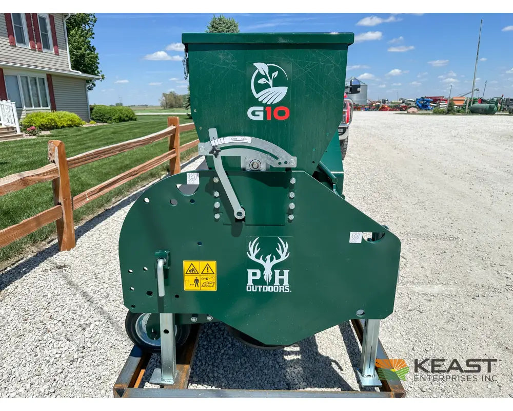 PH Outdoors G10 10’ No Till Drill 16 Rows 7.5’’ Spacing Great for Food Plots Hunting and Farms Drills and Seeders