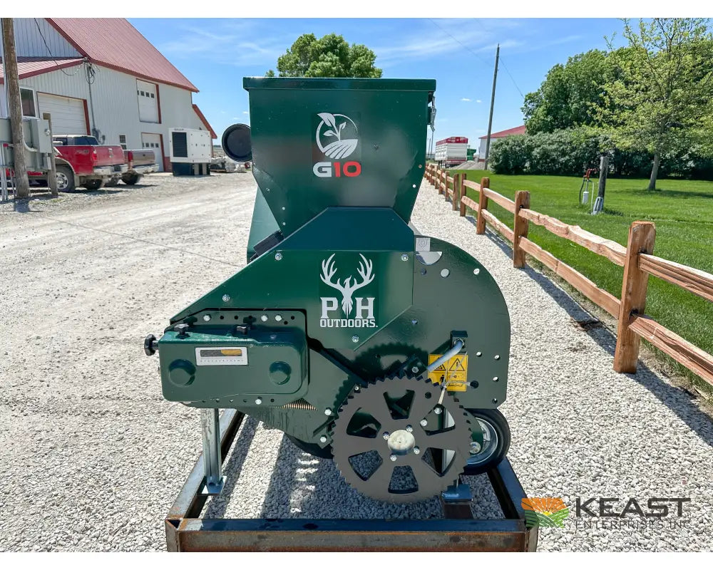 PH Outdoors G10 10’ No Till Drill 16 Rows 7.5’’ Spacing Great for Food Plots Hunting and Farms Drills and Seeders