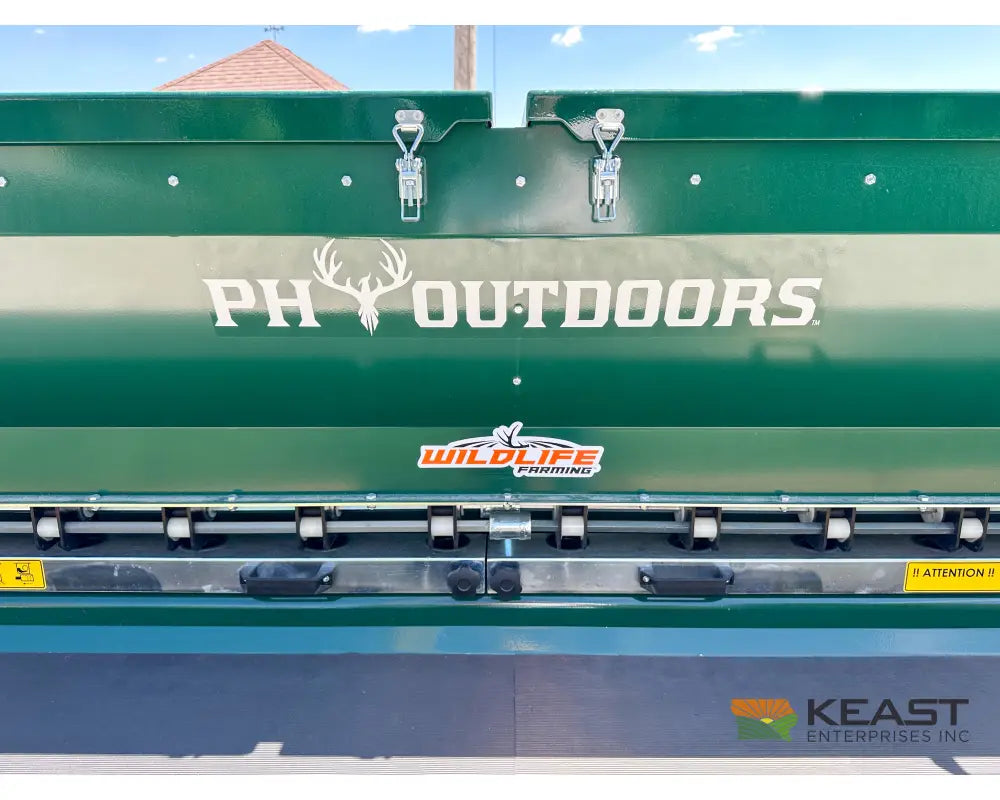 PH Outdoors G10 10’ No Till Drill 16 Rows 7.5’’ Spacing Great for Food Plots Hunting and Farms Drills and Seeders