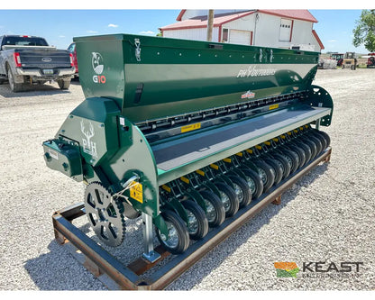 PH Outdoors G10 10’ No Till Drill 16 Rows 7.5’’ Spacing Great for Food Plots Hunting and Farms Drills and Seeders