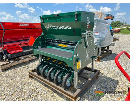 PH Outdoors G3 3’ No Till Drill - 5 Rows 7.5’’ Spacing Great for Food Plots Hunting and Farms Drills and Seeders