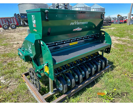 PH Outdoors G5 5’ No Till Drill - 8 Rows 7.5’’ Spacing Great for Food Plots Hunting and Farms Drills and Seeders
