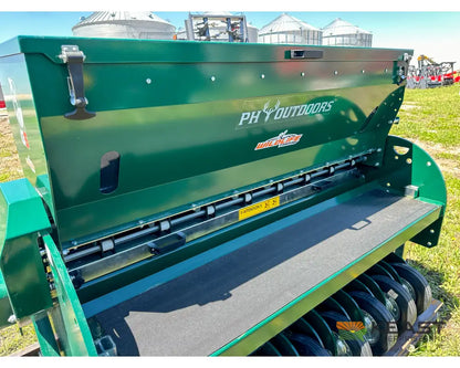 PH Outdoors G5 5’ No Till Drill - 8 Rows 7.5’’ Spacing Great for Food Plots Hunting and Farms Drills and Seeders
