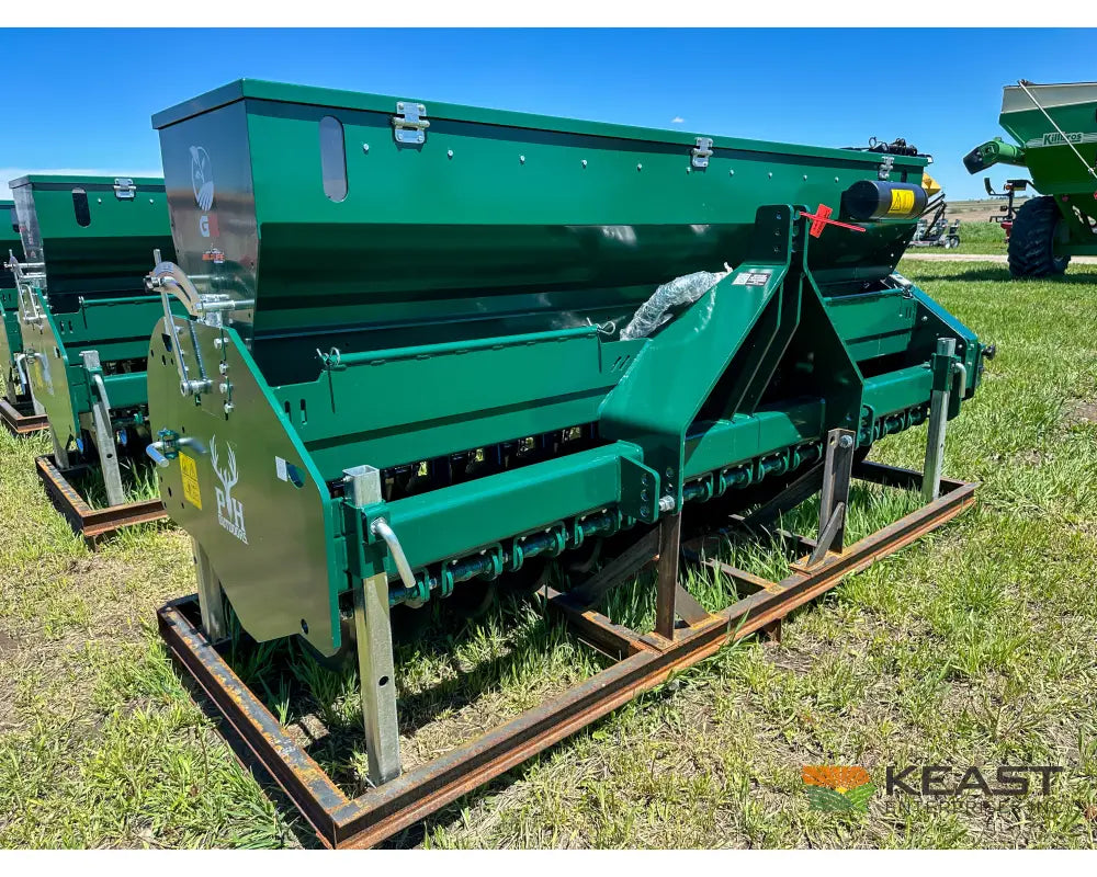 PH Outdoors G8 8’ No Till Drill - 13 Rows 7.5’’ Spacing Great for Food Plots Hunting and Farms Drills and Seeders
